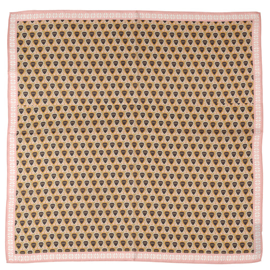 Grand Ole Opry Pink Multi Satin Handkerchief Scarf Image 1