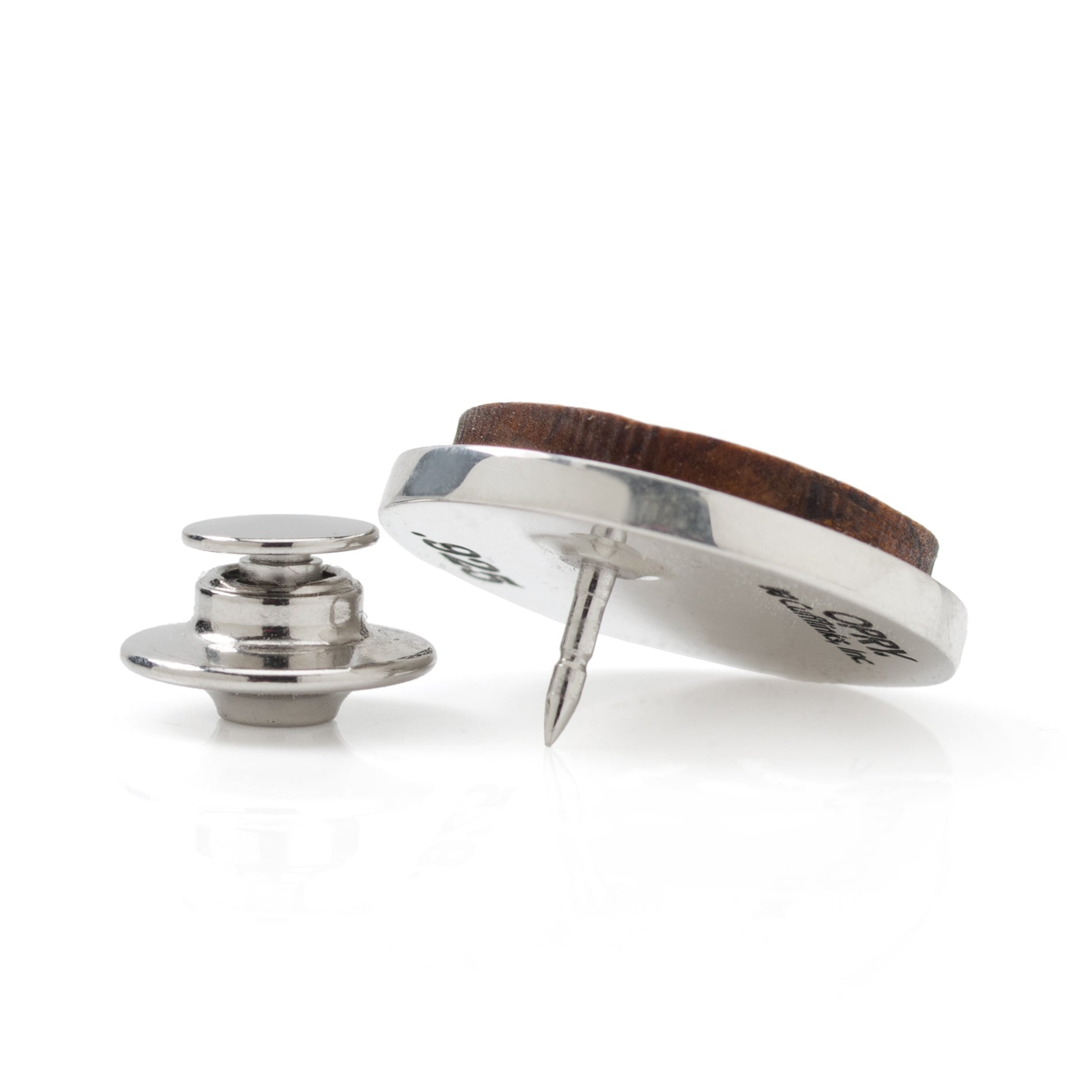 Ryman Auditorium White Oakwood Gunmetal Lapel Pin