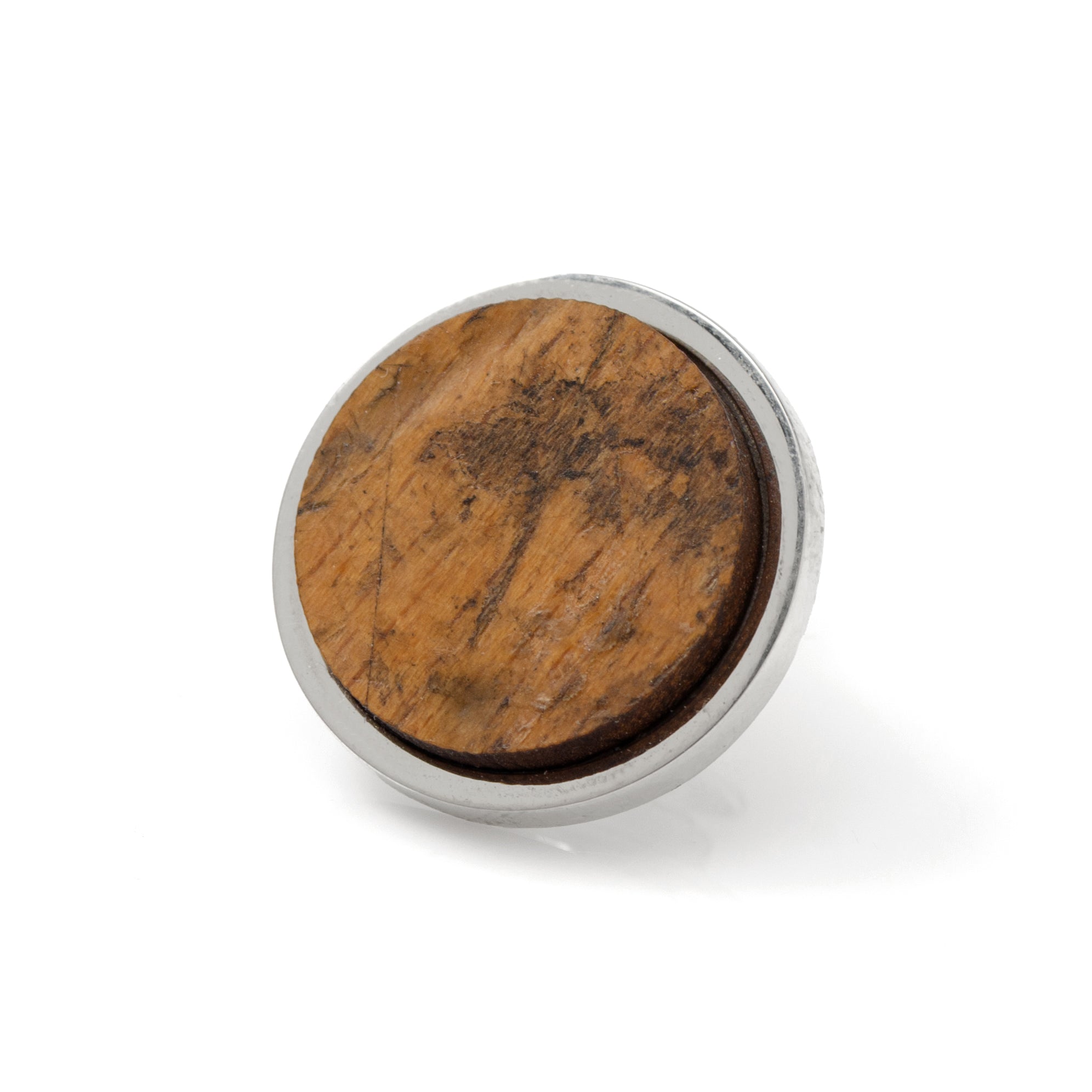 Ryman Auditorium White Oakwood Gunmetal Lapel Pin