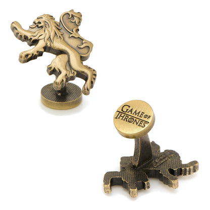 Lannister Lion Sigil Cufflinks Image 1