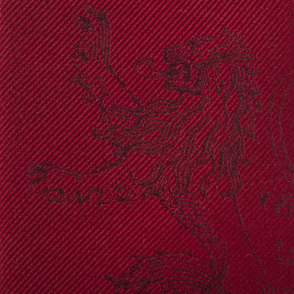 Lannister Lion Red Men's Tie Image 5