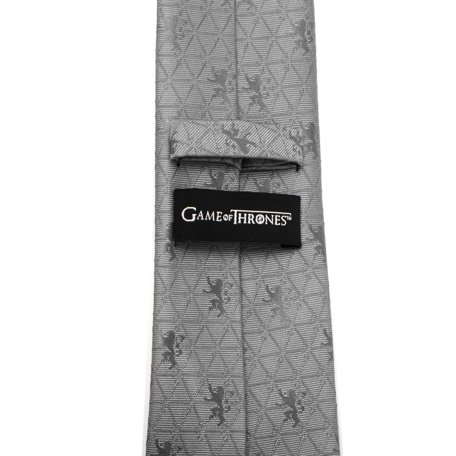 Lannister Geometric Sword Gray Men's Tie Image 4