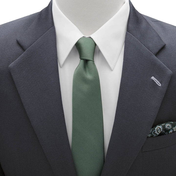 Stark Direwolf Green Men's Tie Image 2