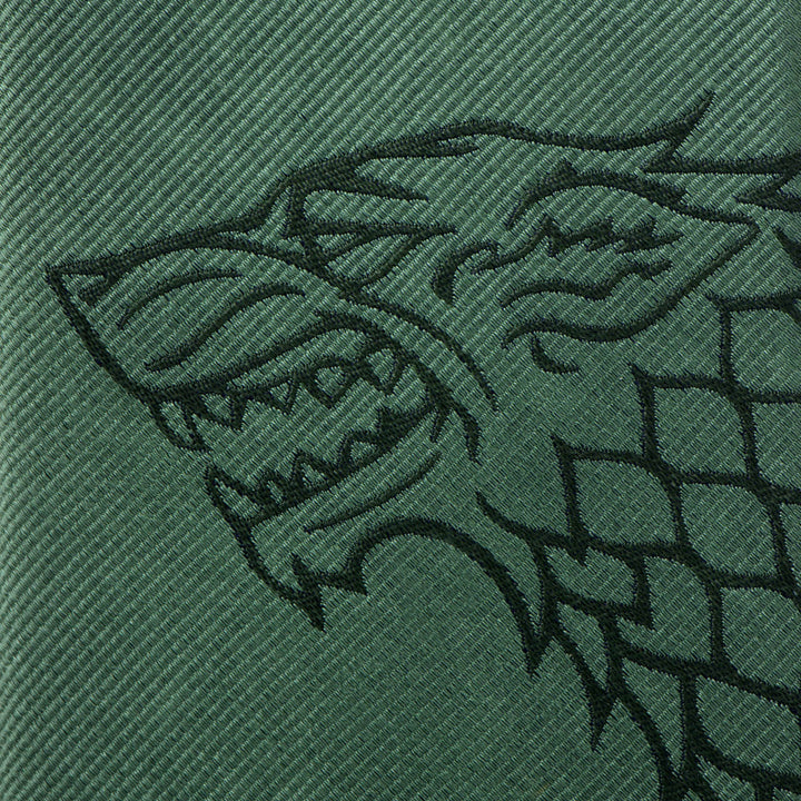 Stark Direwolf Green Men's Tie Image 5