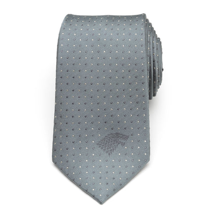 Stark Direwolf Sigil Men's Tie Image 3