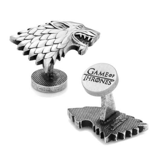 Stark Direwolf Sigil Cufflinks Image 1