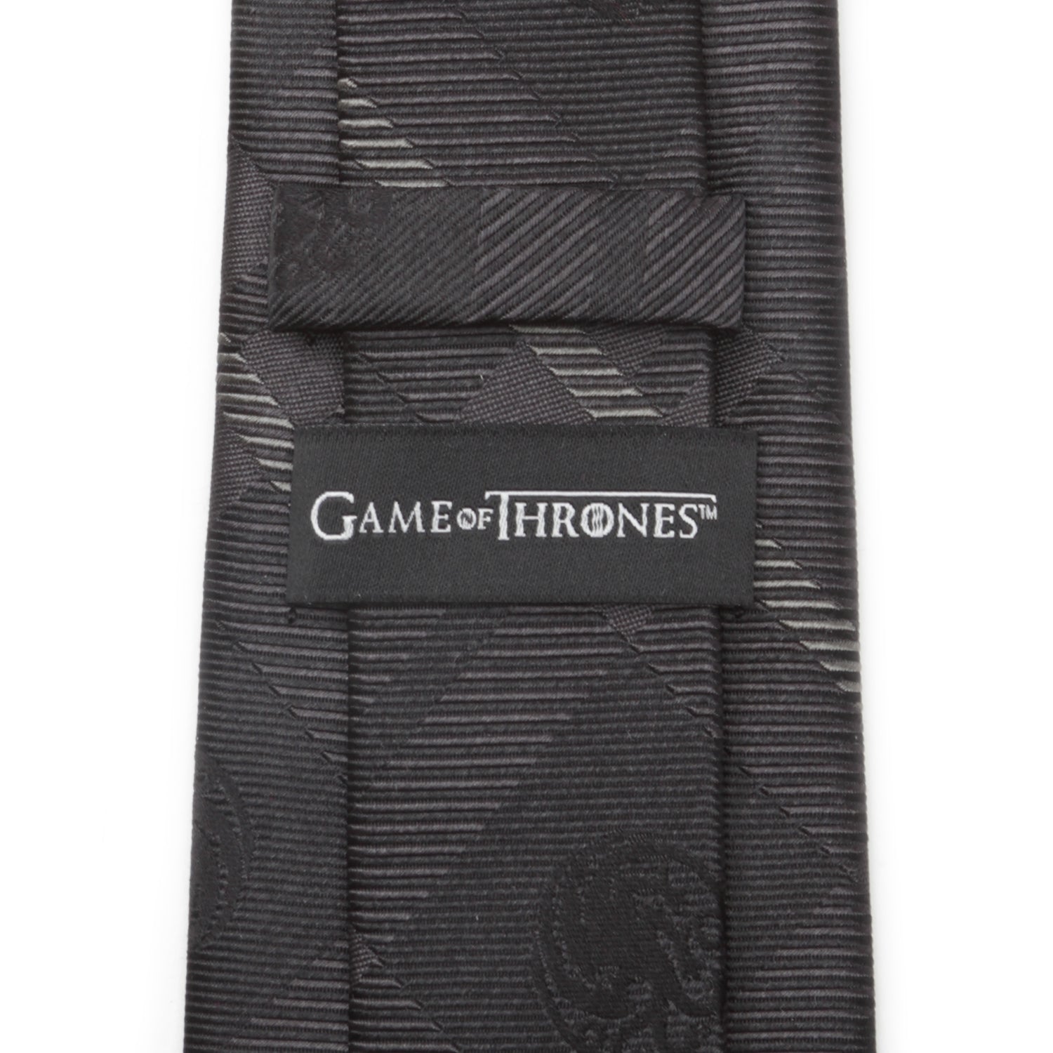 Targaryen Dragon Black Plaid Silk Men's Tie Image 4