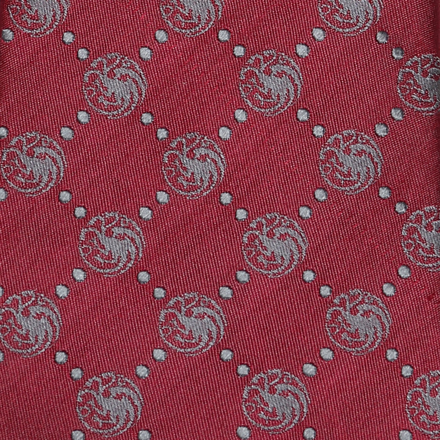 Targaryen Dragon Scattered Men's Tie Image 5