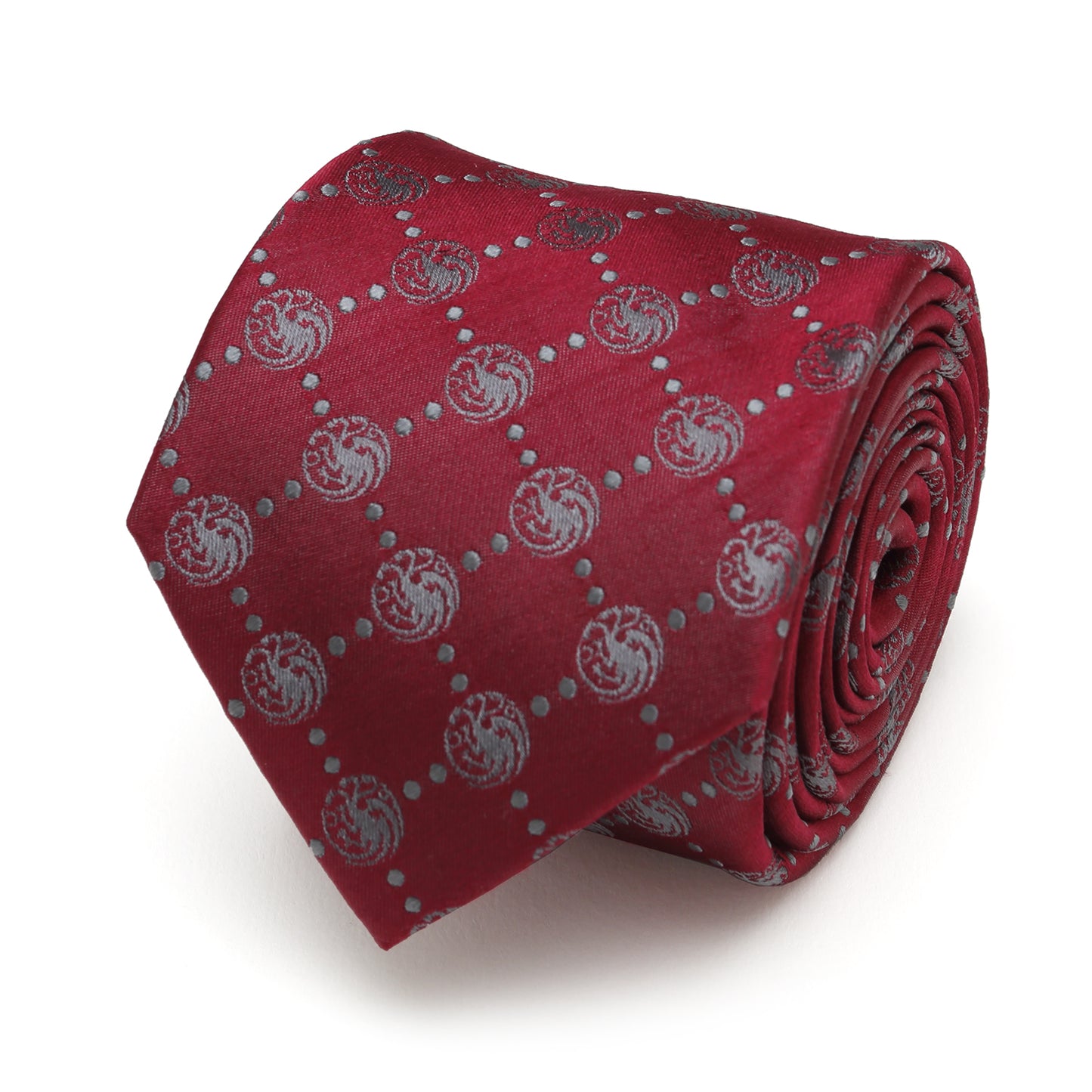 Targaryen Dragon Scattered Men's Tie Image 1