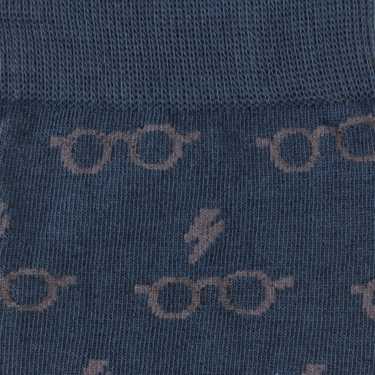 Harry Potter Glasses Navy Men's Socks Image 3