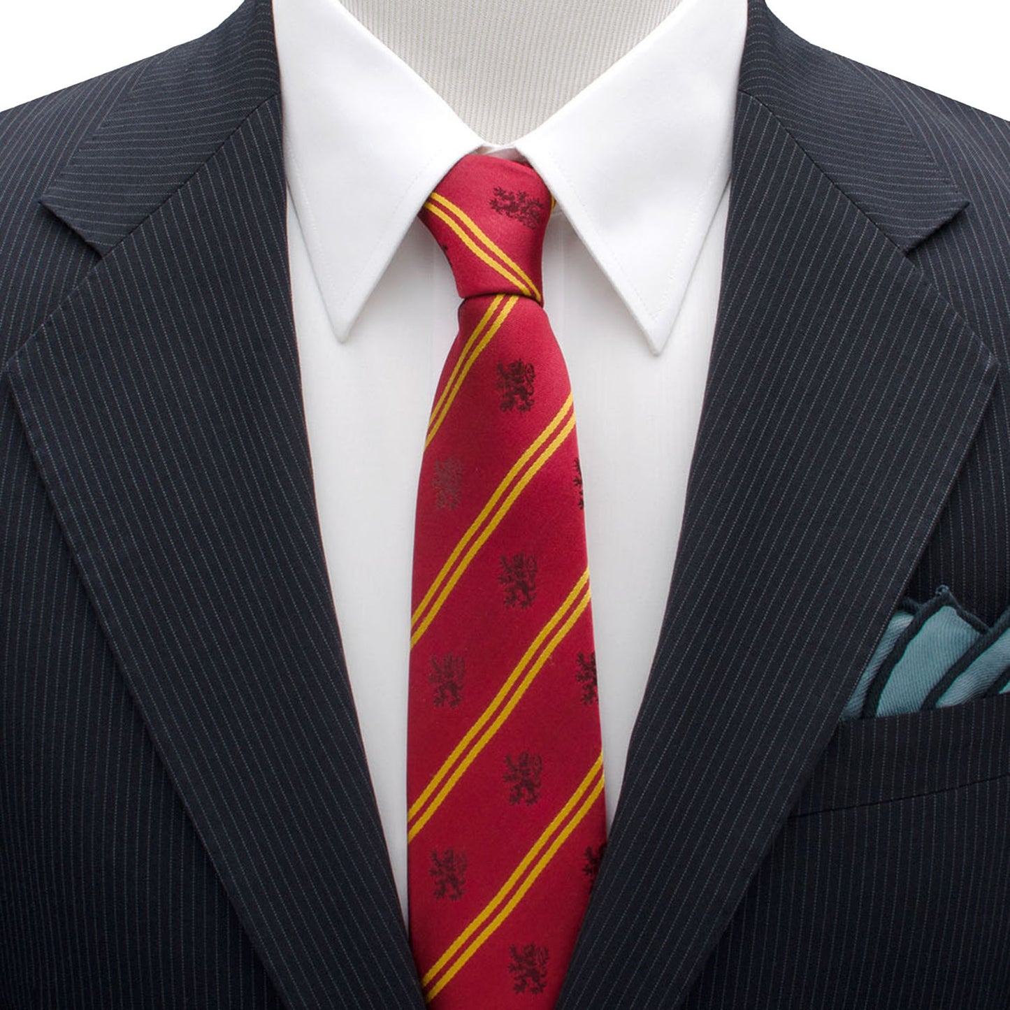 Gryffindor Pinstripe Tie Image 2