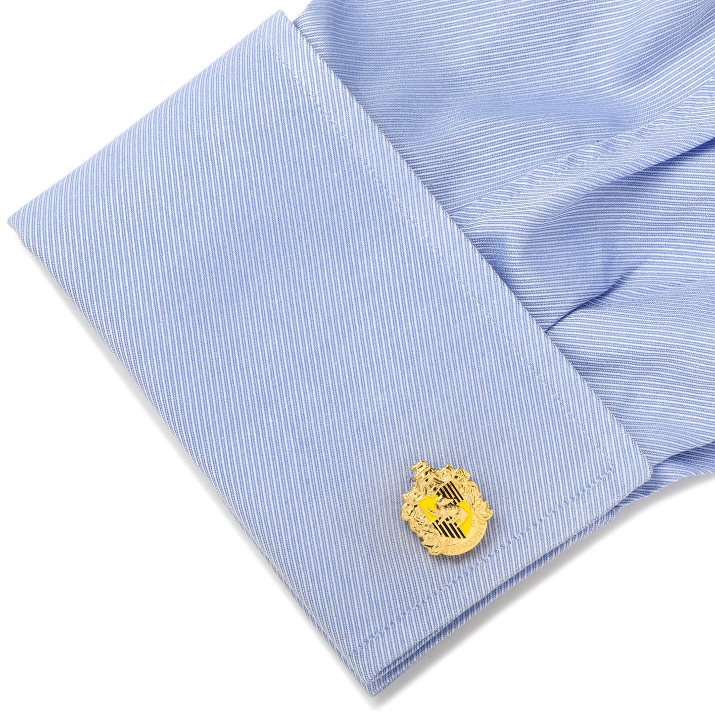 Hufflepuff Crest Cufflinks Image 3