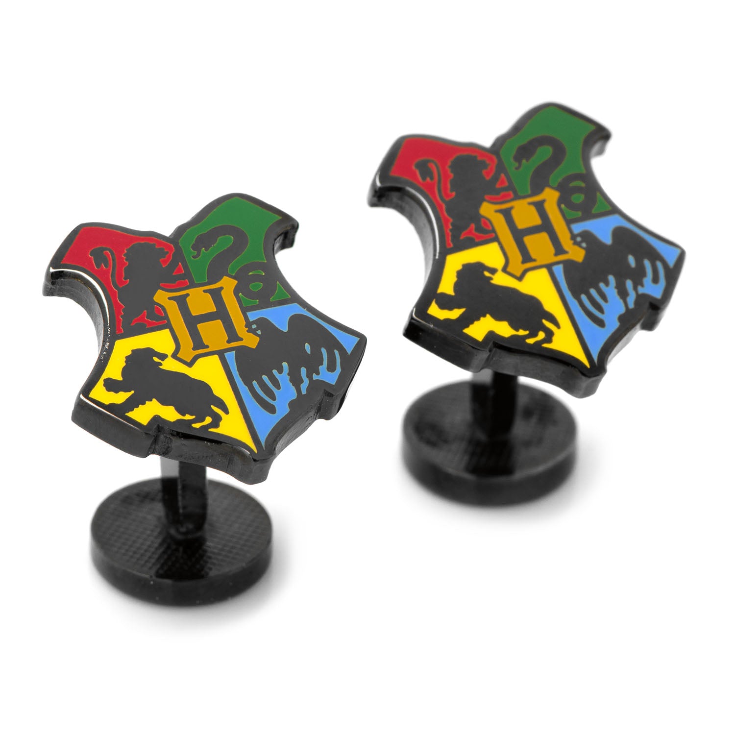 Hogwarts Shield Cufflinks Image 2