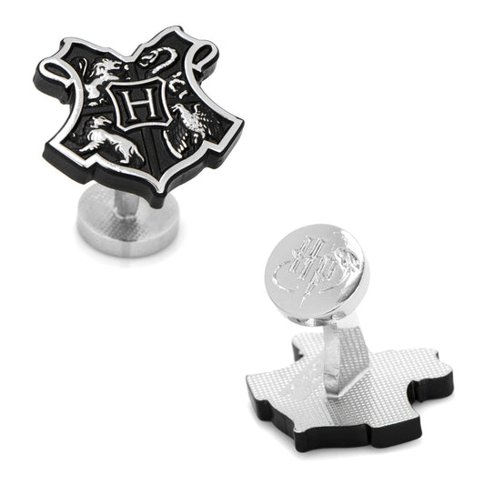 3D Hogwarts Crest Cufflinks Image 1