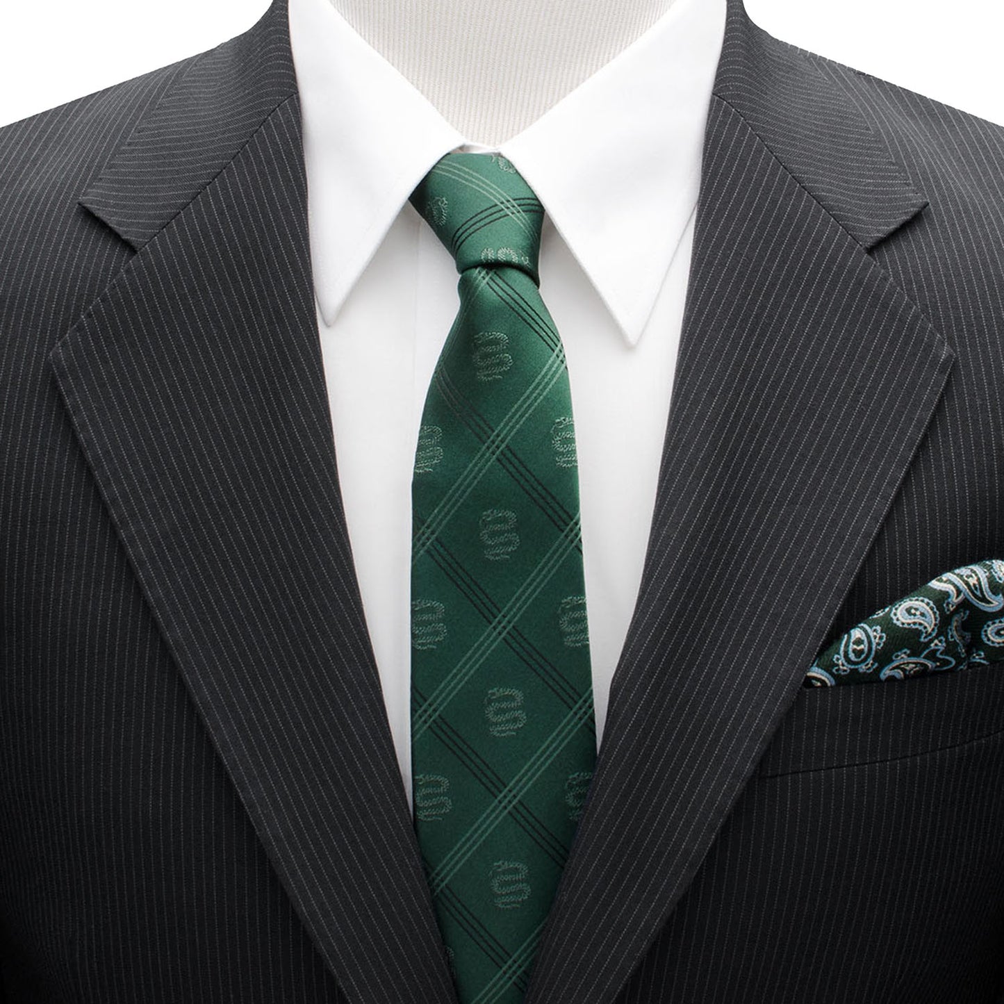 Slytherin Plaid Tie Image 2