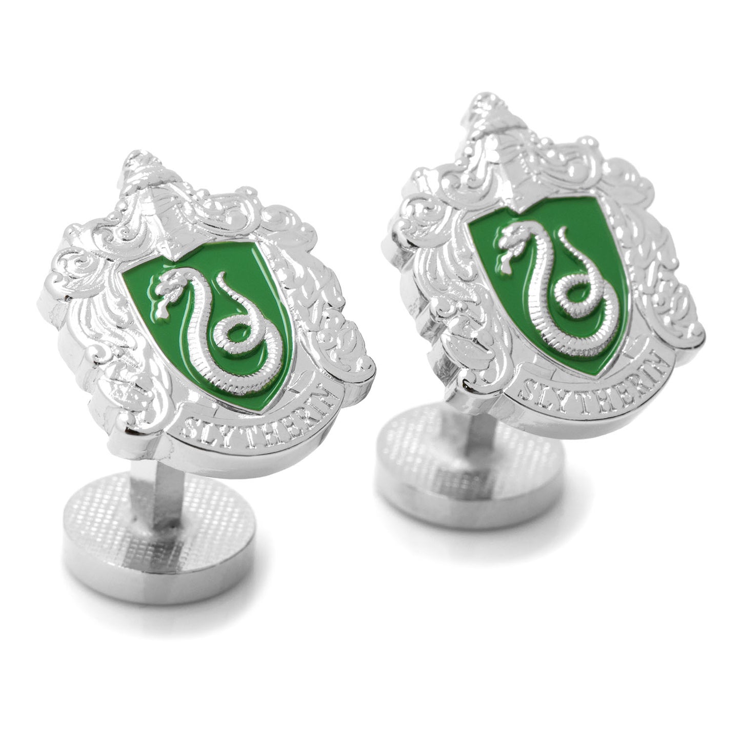 Slytherin Crest Cufflinks Image 2