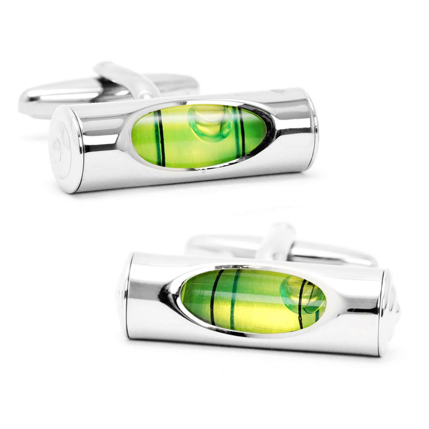 Green Working Level Cufflinks Image 2