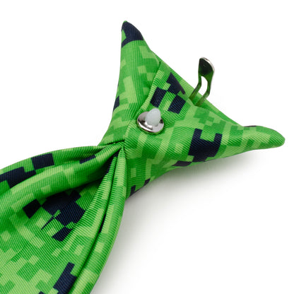 Minecraft Creeper Green Father/Son Tie Set Image 10