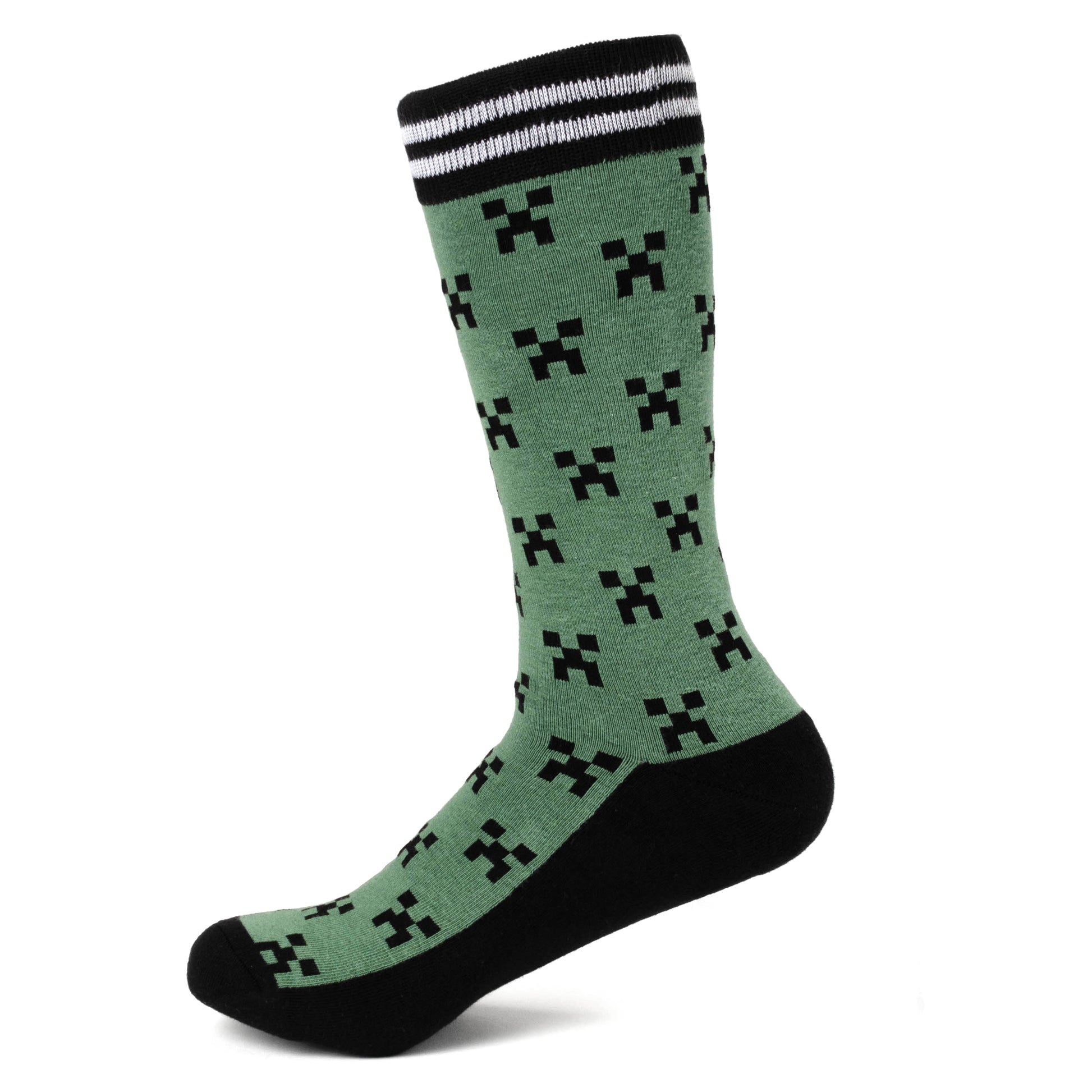Minecraft Creeper Men's Sock Set Image 11