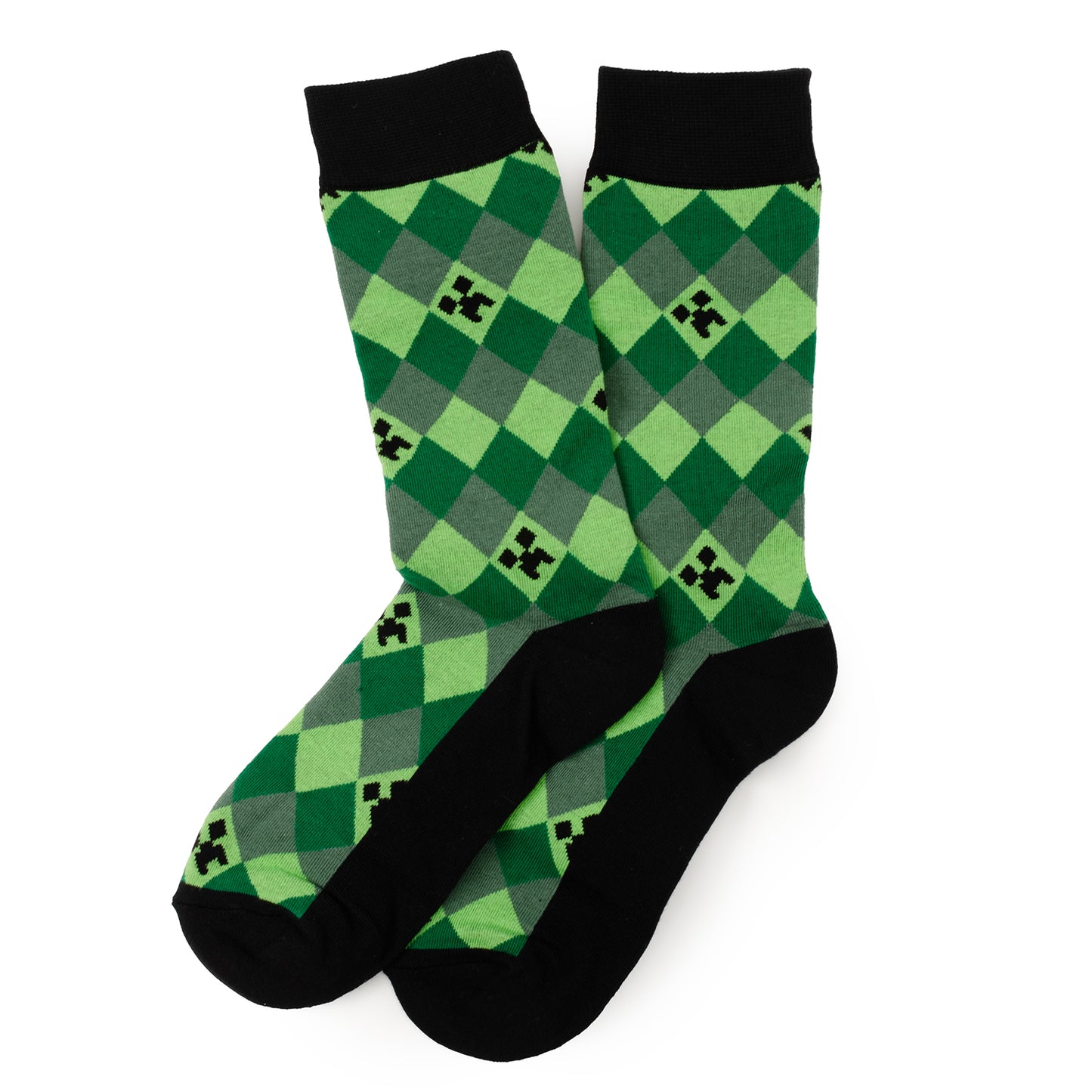 Minecraft Creeper Men's Sock Set Image 3