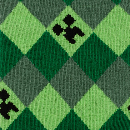 Minecraft Creeper Men's Sock Set Image 4