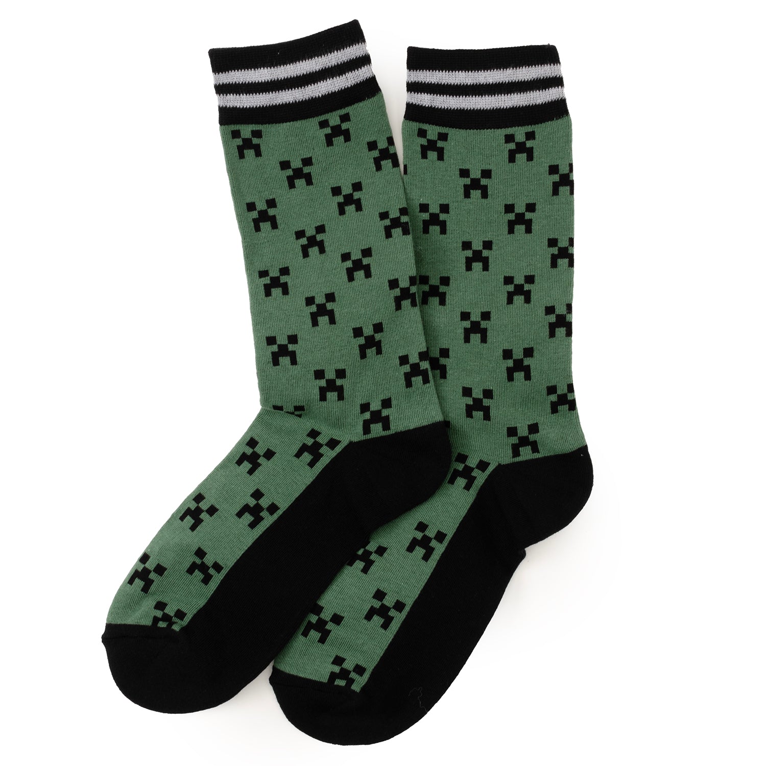 Minecraft Creeper Men's Sock Set Image 7