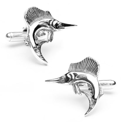 Sterling Sailfish Cufflinks Image 1