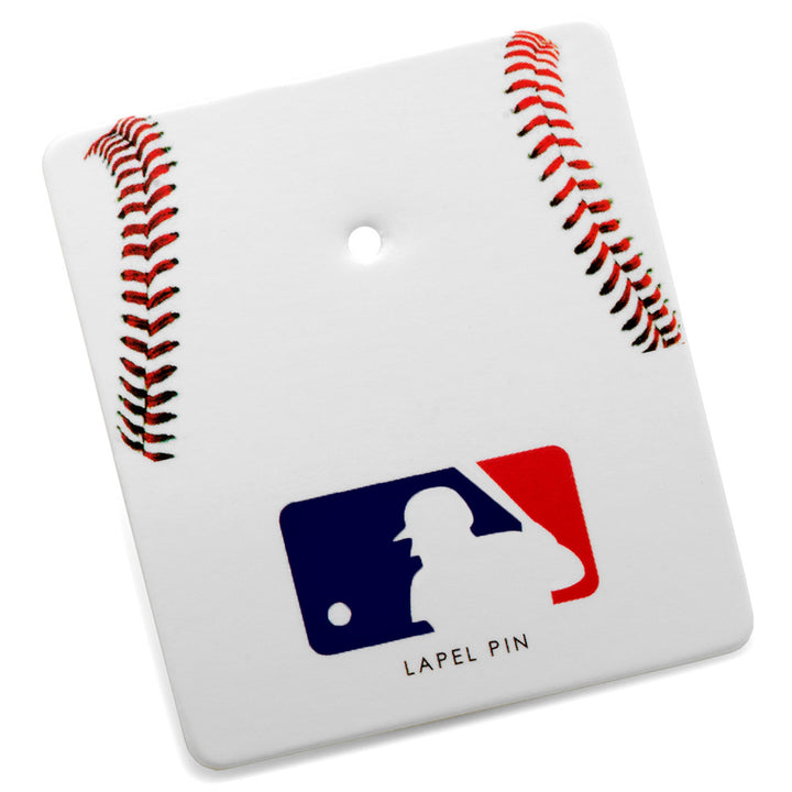 Boston Red Sox Sugar Skull Lapel Pin Packaging Image