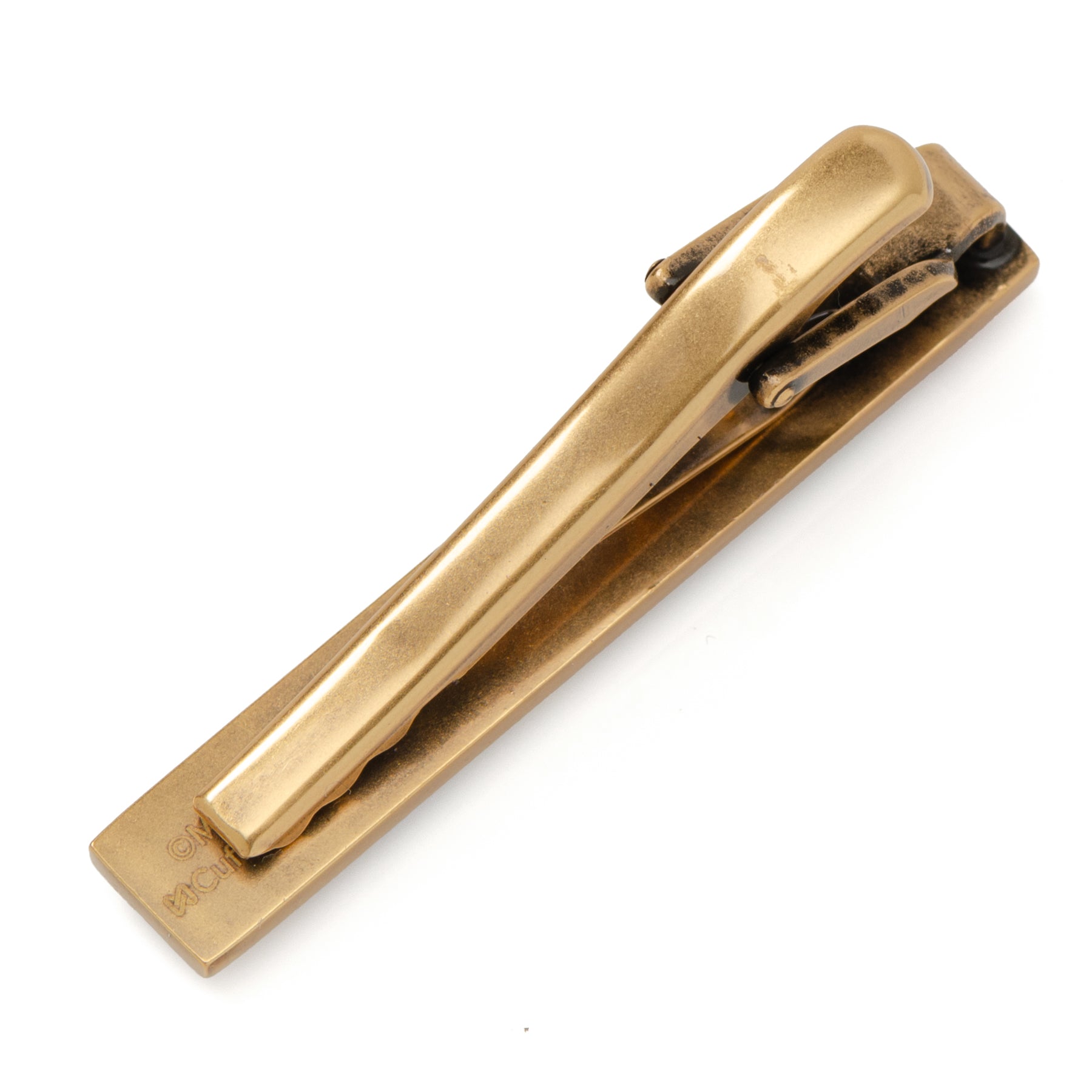 Marvel Avengers Infinity Stones Antique Gold Tie Clip Image 3
