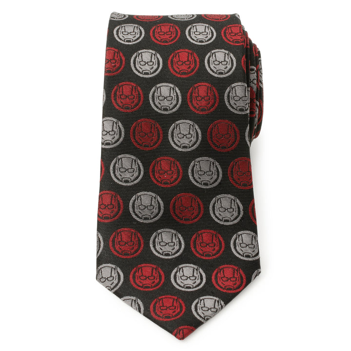 Ant-man Red/Gray Charcoal Tie Image 3