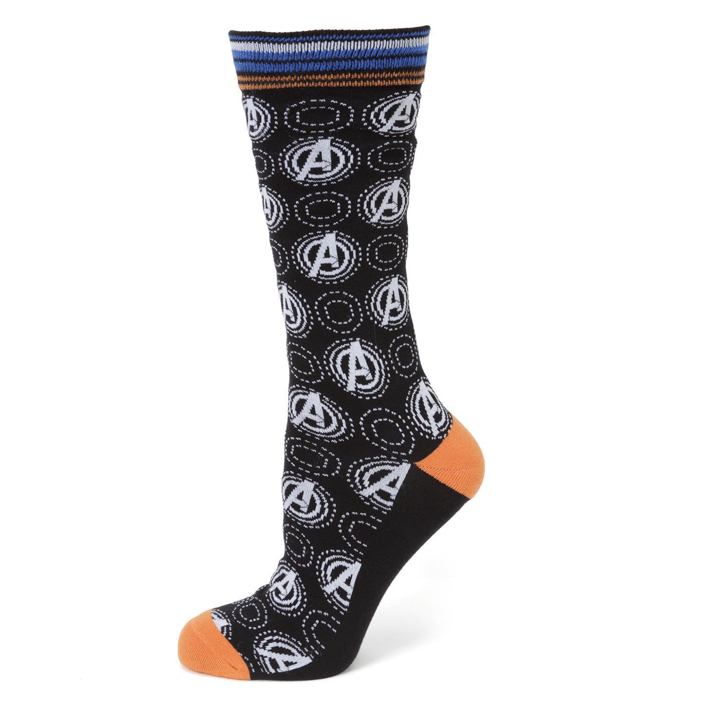 Avengers Black Multi Socks Image 1