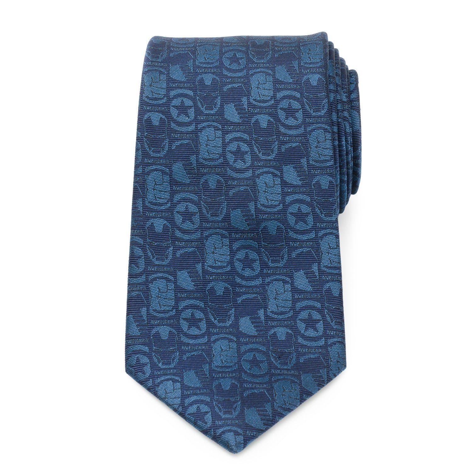 Avengers Blue Men's Tie Image 3