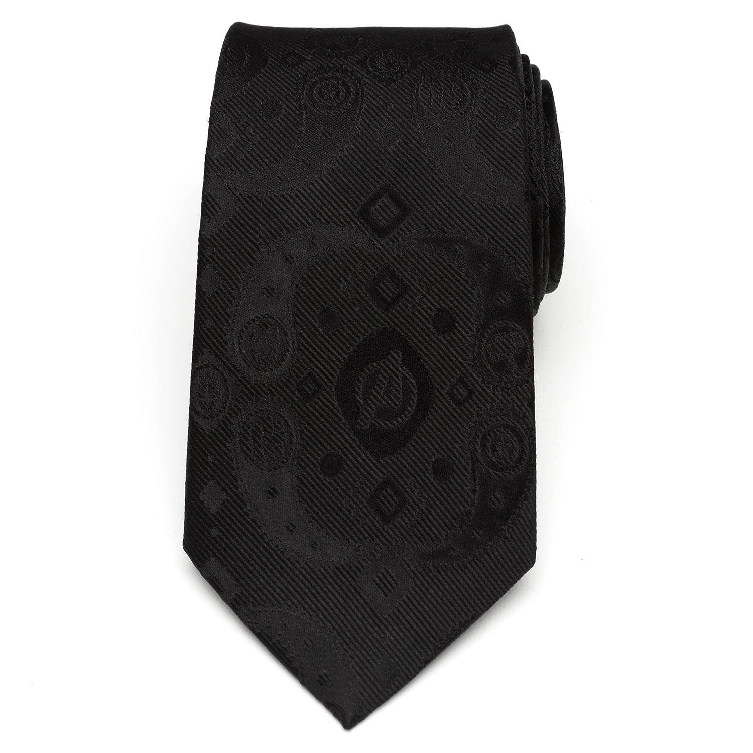 Avengers Paisley Icons Print Black Tie Image 3