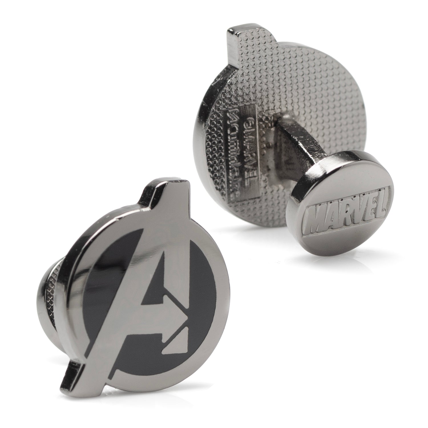 Avengers Gunmetal Cufflinks Image 3