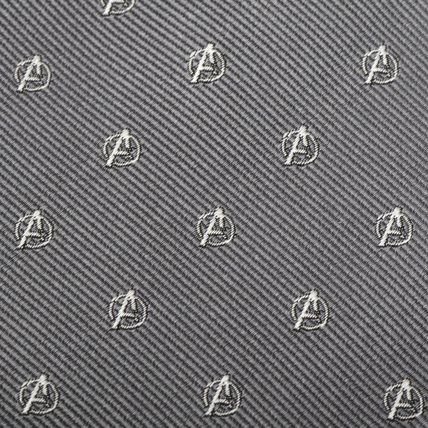 Avengers Gray Mens Tie Image 5