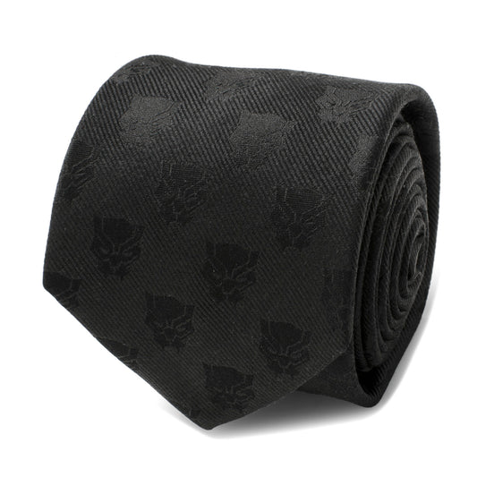 Black Panther Men's Tie Image 1