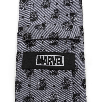 Black Panther Gray Dot Tie Image 4