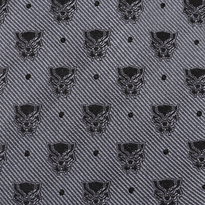 Black Panther Gray Dot Tie Image 5