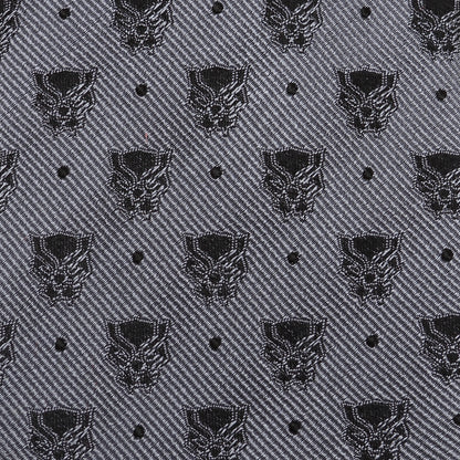 Black Panther Gray Dot Tie Image 5