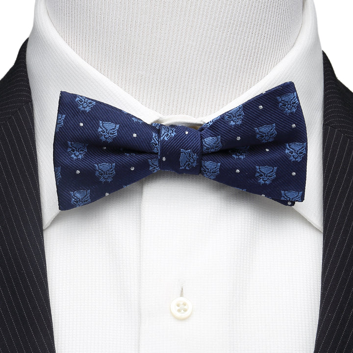 Black Panther Navy Bow Tie Image 2