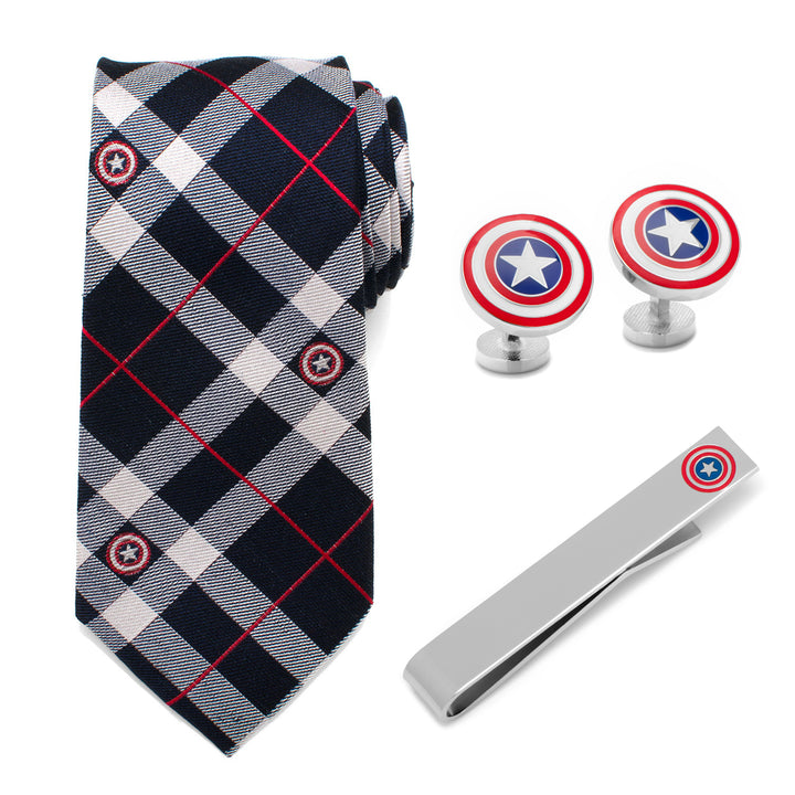 Captain America Favorites Necktie Gift Set Image 1
