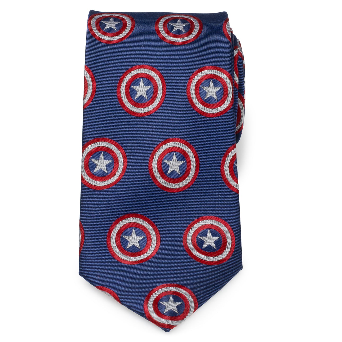 Captain America Blue Men's Tie Image 4