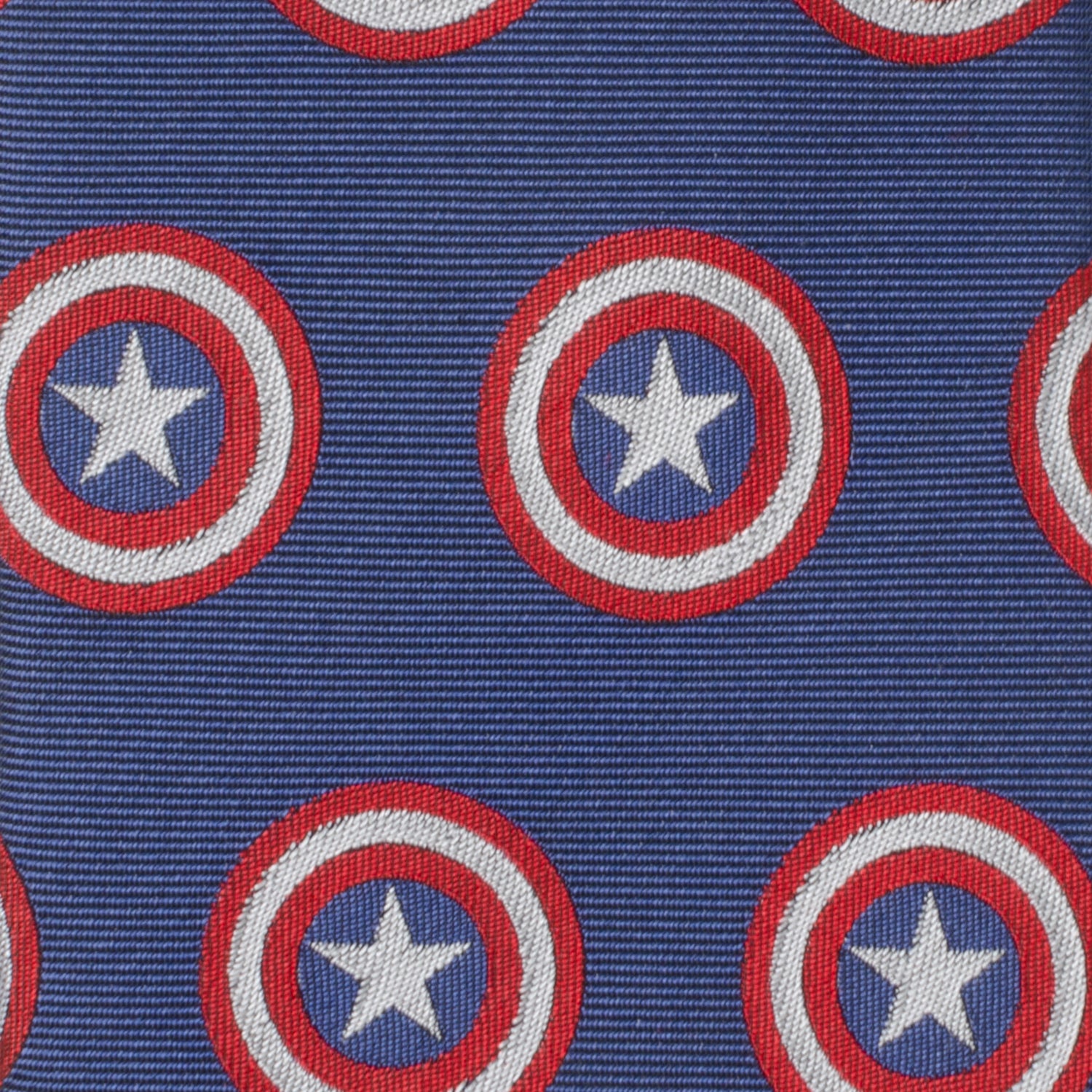 Captain America Blue Men's Tie Image 6