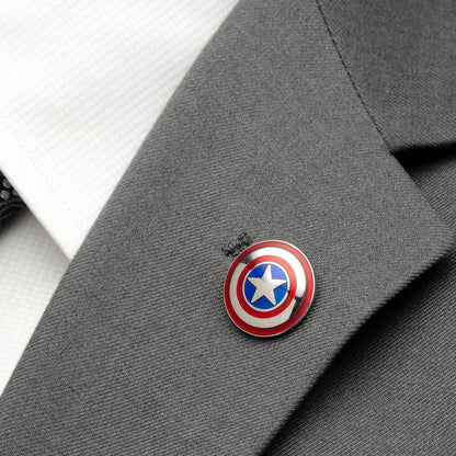 Captain America Navy Argyle Stripe Gift Set Image 7