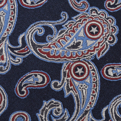 Captain America Paisley Men's Tie Image 5