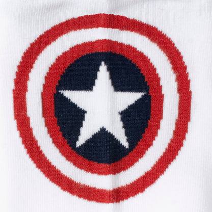 Captain America White Ankle Gift Set Image 3