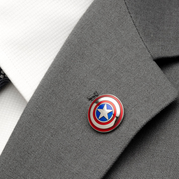 Captain America Lapel Pin Image 4
