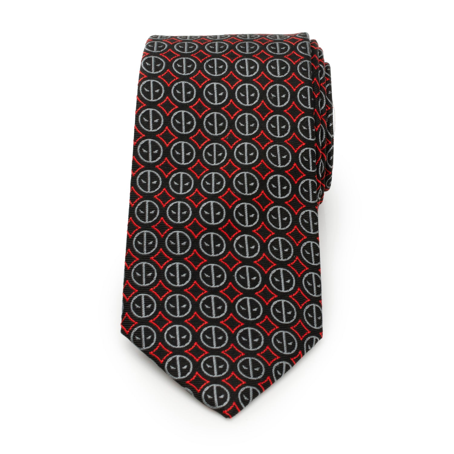 Deadpool Black Men's Tie Image 3