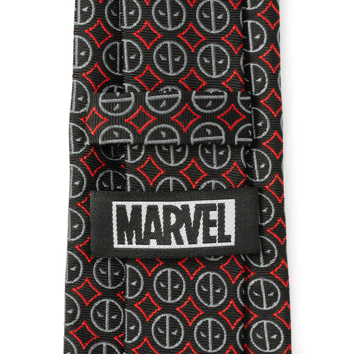 Deadpool Black Men's Tie Image 5