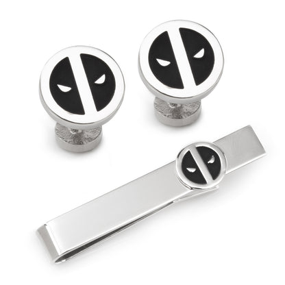 Deadpool Cufflinks and Tie Bar Gift Set Image 1